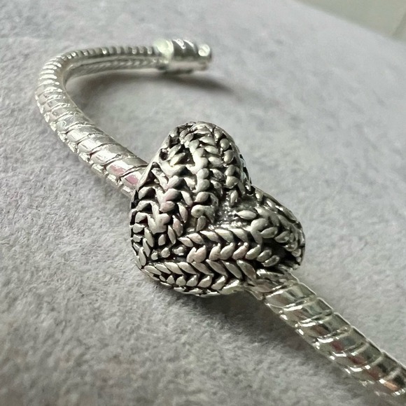 Angel Wings Heart Charm fits PANDORA - Picture 11 of 11